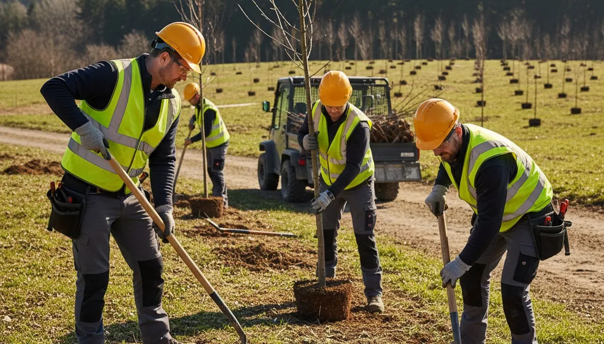 Tree planting service in Worcester, MA for healthy, long-lasting growth