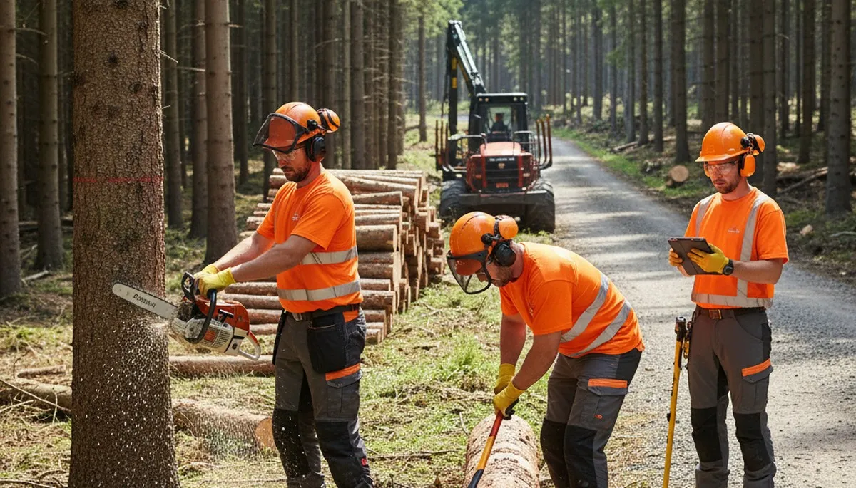 Woodlot management in Worcester, MA by Arbor Tree Care for healthy, well-managed woodland upkeep